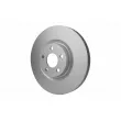 Jeu de 2 disques de frein avant HELLA 8DD 355 133-101 - Visuel 1