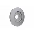Jeu de 2 disques de frein avant HELLA 8DD 355 133-101 - Visuel 3