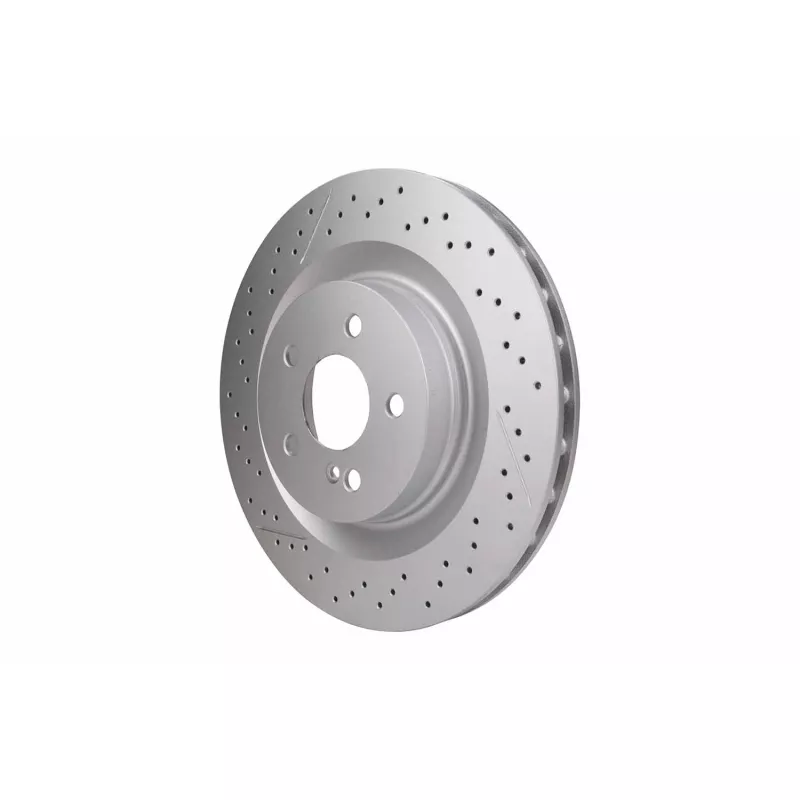 Jeu de 2 disques de frein arrière HELLA 8DD 355 133-231