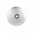 Jeu de 2 disques de frein arrière HELLA 8DD 355 133-241 - Visuel 2