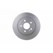 Jeu de 2 disques de frein arrière HELLA 8DD 355 133-351 - Visuel 2