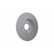 Jeu de 2 disques de frein arrière HELLA 8DD 355 133-351 - Visuel 3