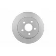 Jeu de 2 disques de frein arrière HELLA 8DD 355 133-741 - Visuel 2