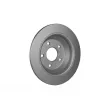 Jeu de 2 disques de frein arrière HELLA 8DD 355 133-781 - Visuel 2