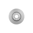 Jeu de 2 disques de frein avant HELLA 8DD 355 134-611 - Visuel 1