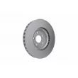 Jeu de 2 disques de frein avant HELLA 8DD 355 134-621 - Visuel 3