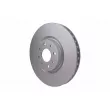Jeu de 2 disques de frein avant HELLA 8DD 355 134-971 - Visuel 1