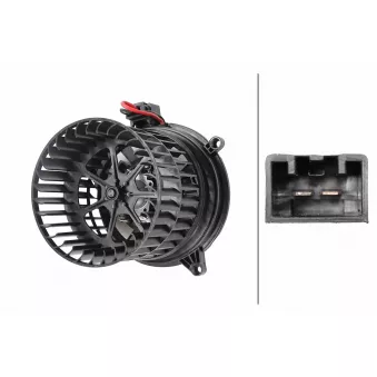 Pulseur d'air habitacle HELLA 8EW 366 400-021