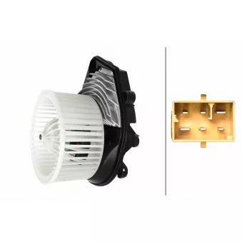 Pulseur d'air habitacle HELLA 8EW 366 400-081
