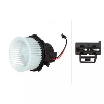 Pulseur d'air habitacle HELLA 8EW 366 400-481