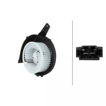 Pulseur d'air habitacle HELLA 8EW 366 400-531