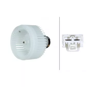 Pulseur d'air habitacle HELLA 8EW 366 400-571