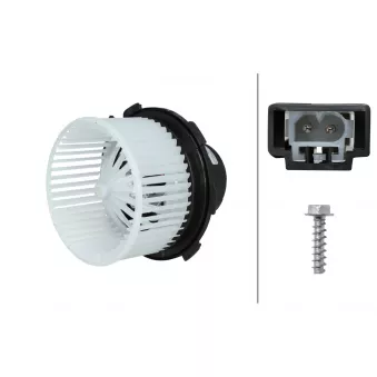 Pulseur d'air habitacle HELLA 8EW 366 400-821