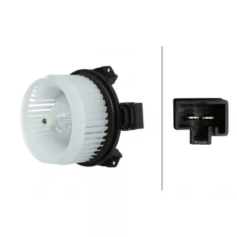 Pulseur d'air habitacle HELLA 8EW 366 400-911