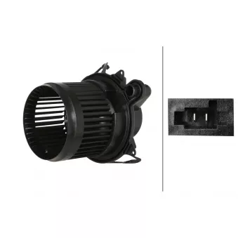 Pulseur d'air habitacle HELLA 8EW 366 400-931
