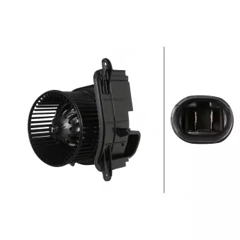 Pulseur d'air habitacle HELLA 8EW 366 400-941