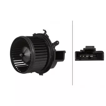 Pulseur d'air habitacle HELLA
