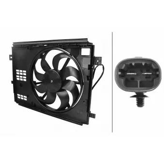 Ventilateur, refroidissement du moteur HELLA 8EW 366 420-041