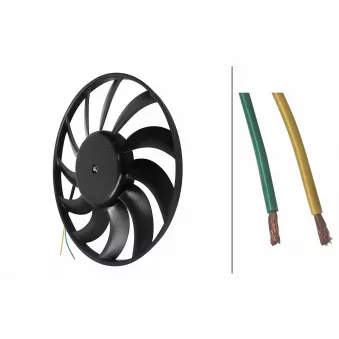 Ventilateur, refroidissement du moteur HELLA 8EW 366 420-091