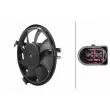 Ventilateur, refroidissement du moteur HELLA 8EW 366 420-101 - Visuel 1