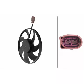 Ventilateur, refroidissement du moteur HELLA
