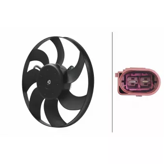 Ventilateur, refroidissement du moteur HELLA 8EW 366 420-121