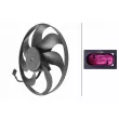 Ventilateur, refroidissement du moteur HELLA 8EW 366 420-311 - Visuel 1