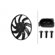Ventilateur, refroidissement du moteur HELLA 8EW 366 420-601 - Visuel 1