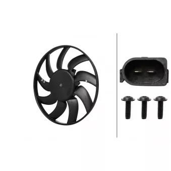Ventilateur, refroidissement du moteur HELLA 8EW 366 420-601