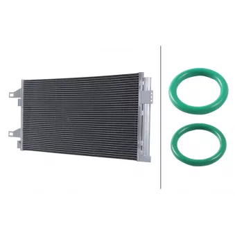 Condenseur, climatisation HELLA 8FC 366 220-571