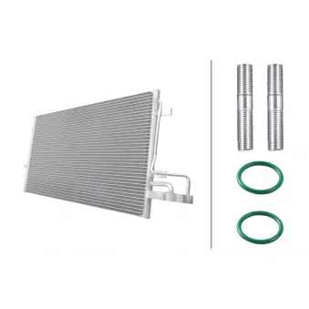 Condenseur, climatisation HELLA 8FC 366 220-621