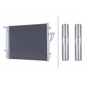 Condenseur, climatisation HELLA 8FC 366 220-721