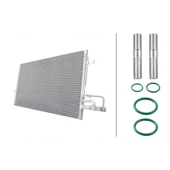 Condenseur, climatisation HELLA 8FC 366 220-731