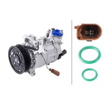 Compresseur, climatisation HELLA 8FK 366 200-481