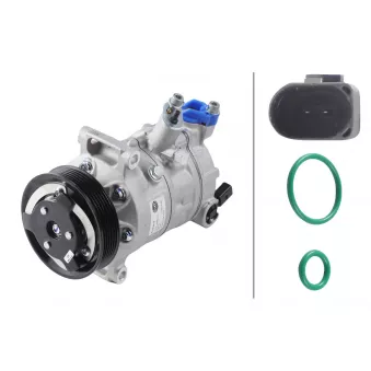 Compresseur, climatisation HELLA 8FK 366 200-491