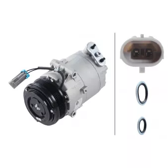 Compresseur, climatisation HELLA 8FK 366 200-721