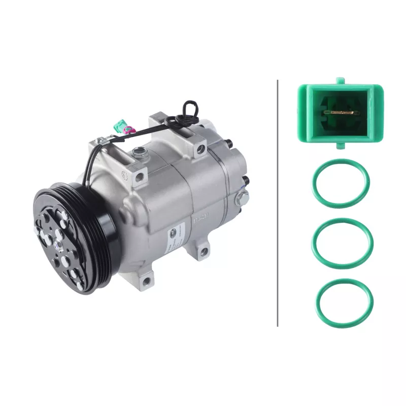 Compresseur, climatisation HELLA 8FK 366 200-801