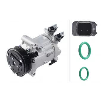 Compresseur, climatisation HELLA 8FK 366 200-921