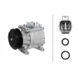 Compresseur, climatisation HELLA 8FK 366 201-371 - Visuel 1