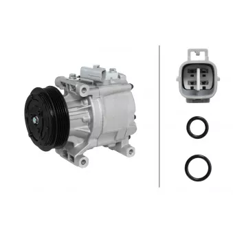 Compresseur, climatisation HELLA 8FK 366 201-371
