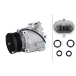 Compresseur, climatisation HELLA 8FK 366 201-481 - Visuel 1
