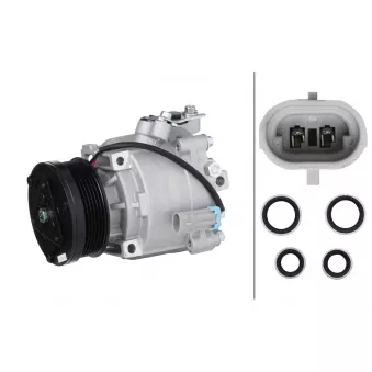 Compresseur, climatisation HELLA 8FK 366 201-481