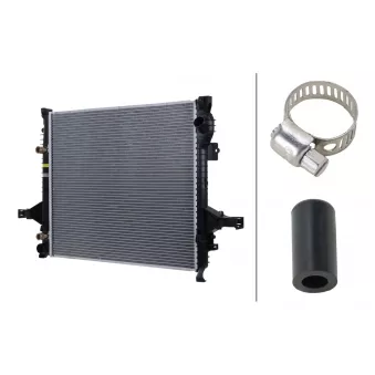 Radiateur, refroidissement du moteur HELLA 8MK 366 300-581