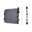 Radiateur, refroidissement du moteur HELLA 8MK 366 300-991 - Visuel 1