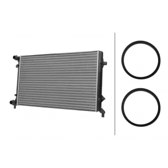 Radiateur, refroidissement du moteur HELLA 8MK 366 301-321