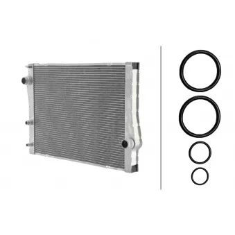Radiateur, refroidissement du moteur HELLA 8MK 366 301-781
