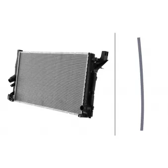 Radiateur, refroidissement du moteur HELLA 8MK 366 301-931