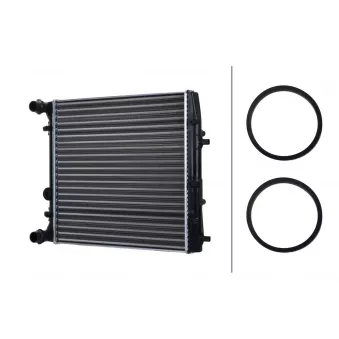 Radiateur, refroidissement du moteur HELLA 8MK 366 302-651