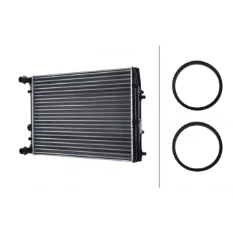 Radiateur, refroidissement du moteur HELLA 8MK 366 302-681