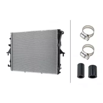 Radiateur, refroidissement du moteur HELLA 8MK 366 302-741